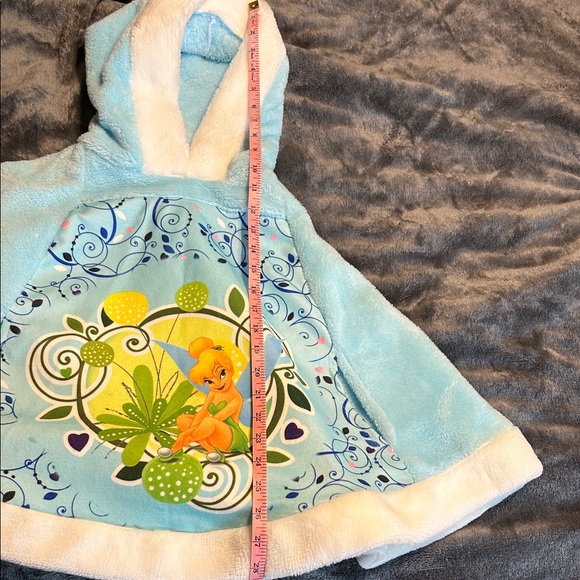 Disney Toddler Tinkerbell fur Poncho - Picture 6 of 7